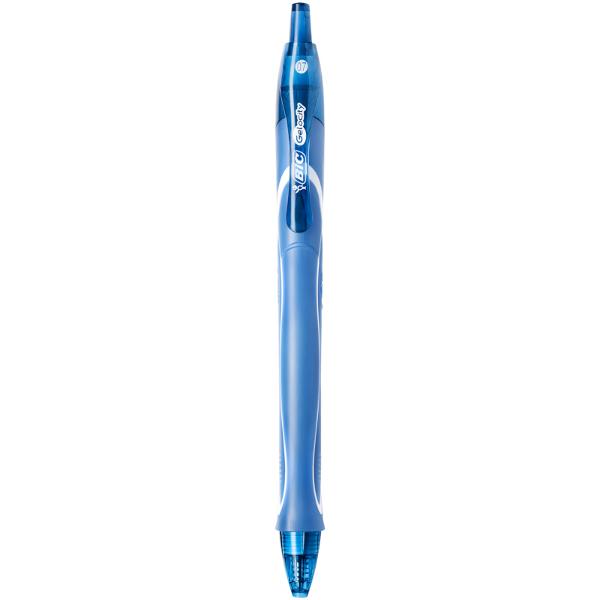 Roller 0.7 Mm Semi-gel Cu Mecanism Turcoaz Quick-dry Bic