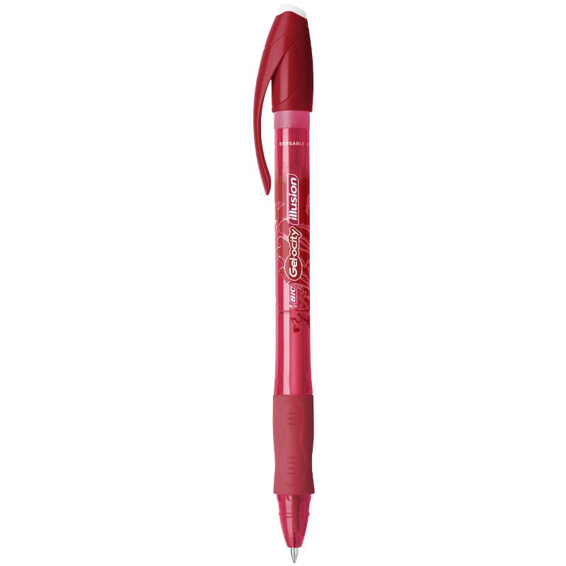 Roller Cu Gel 0.7MM Rosu Illusion Bic