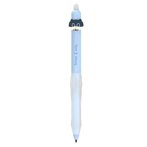 Roller Erasable 0.5MM Albastru 0.5MM Pisici Deli