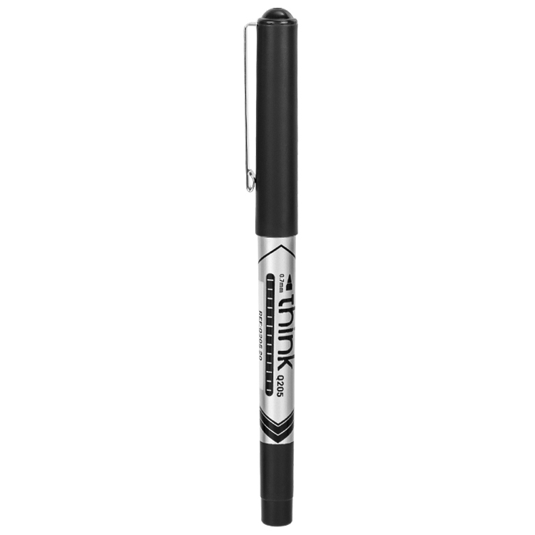 Roller Free Ink 0.7MM Negru Think Deli