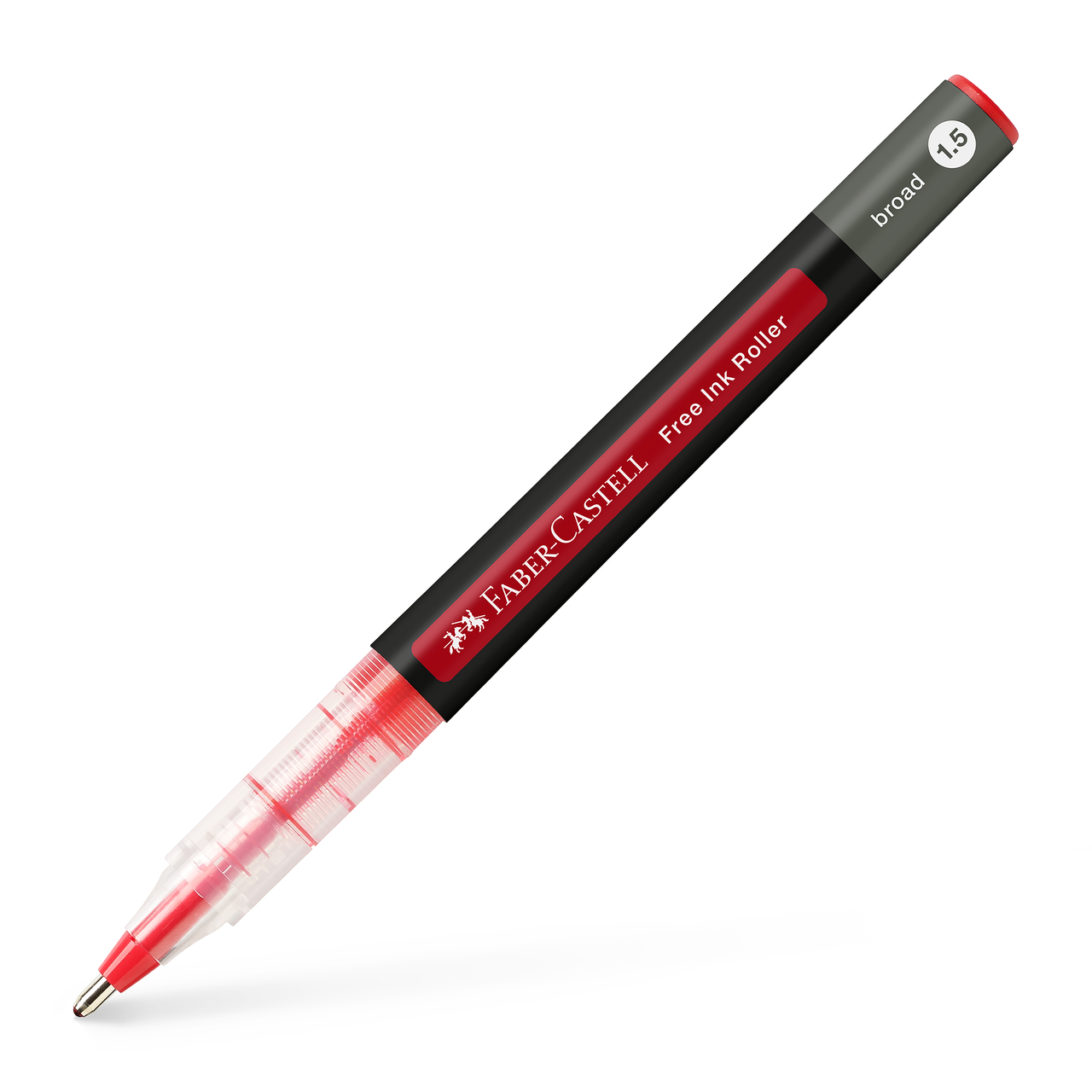 Roller Free Ink 1.5MM Rosu Faber-castell