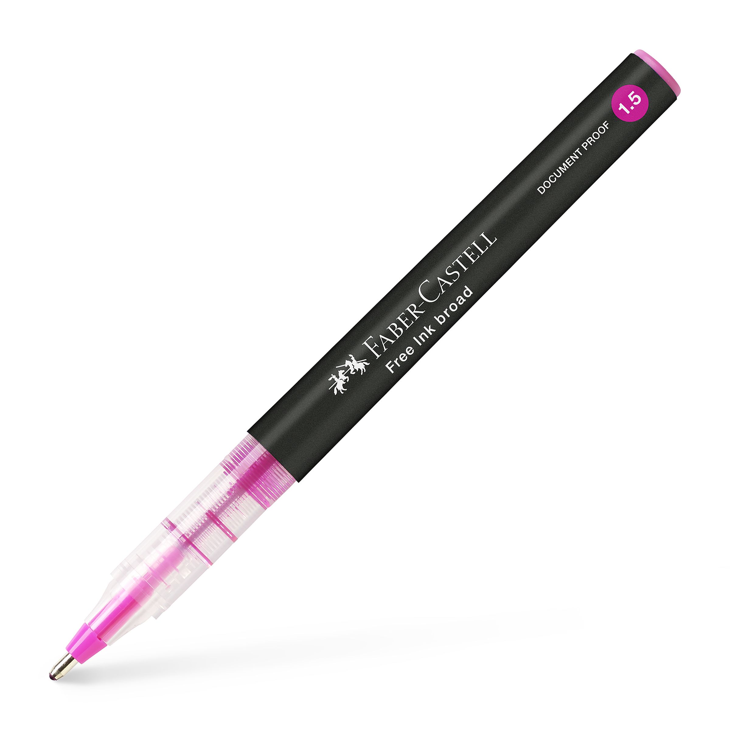 Roller Free Ink 1.5MM Roz Faber-castell