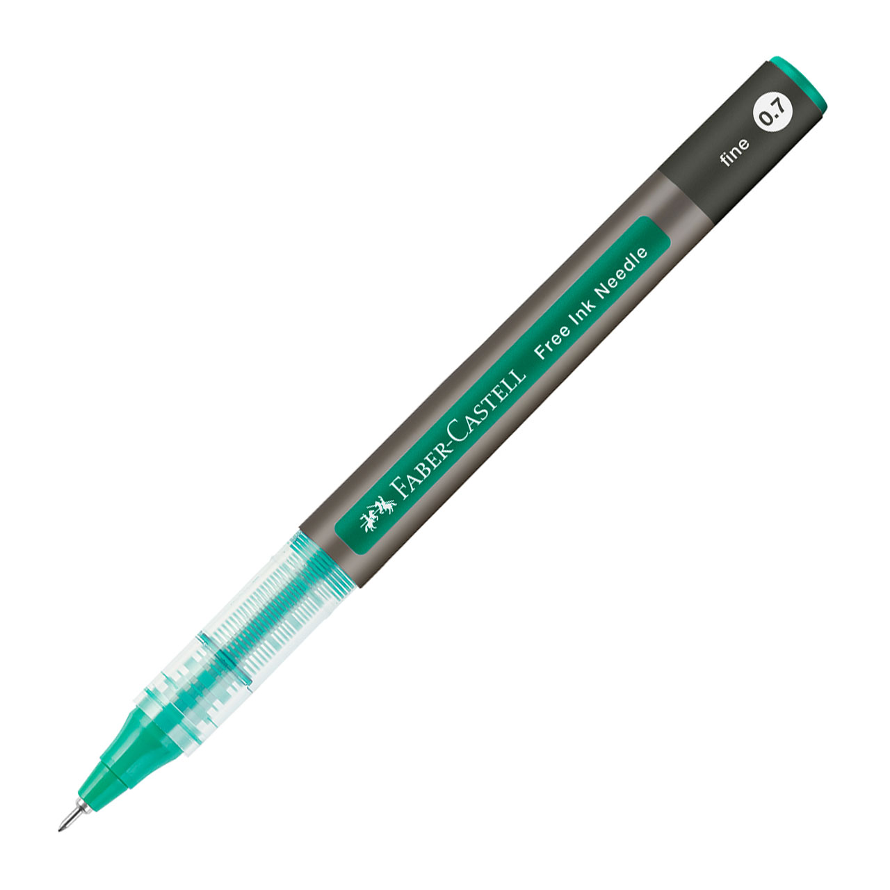 Roller Free Ink Needle 0.7MM Verde Faber-castell