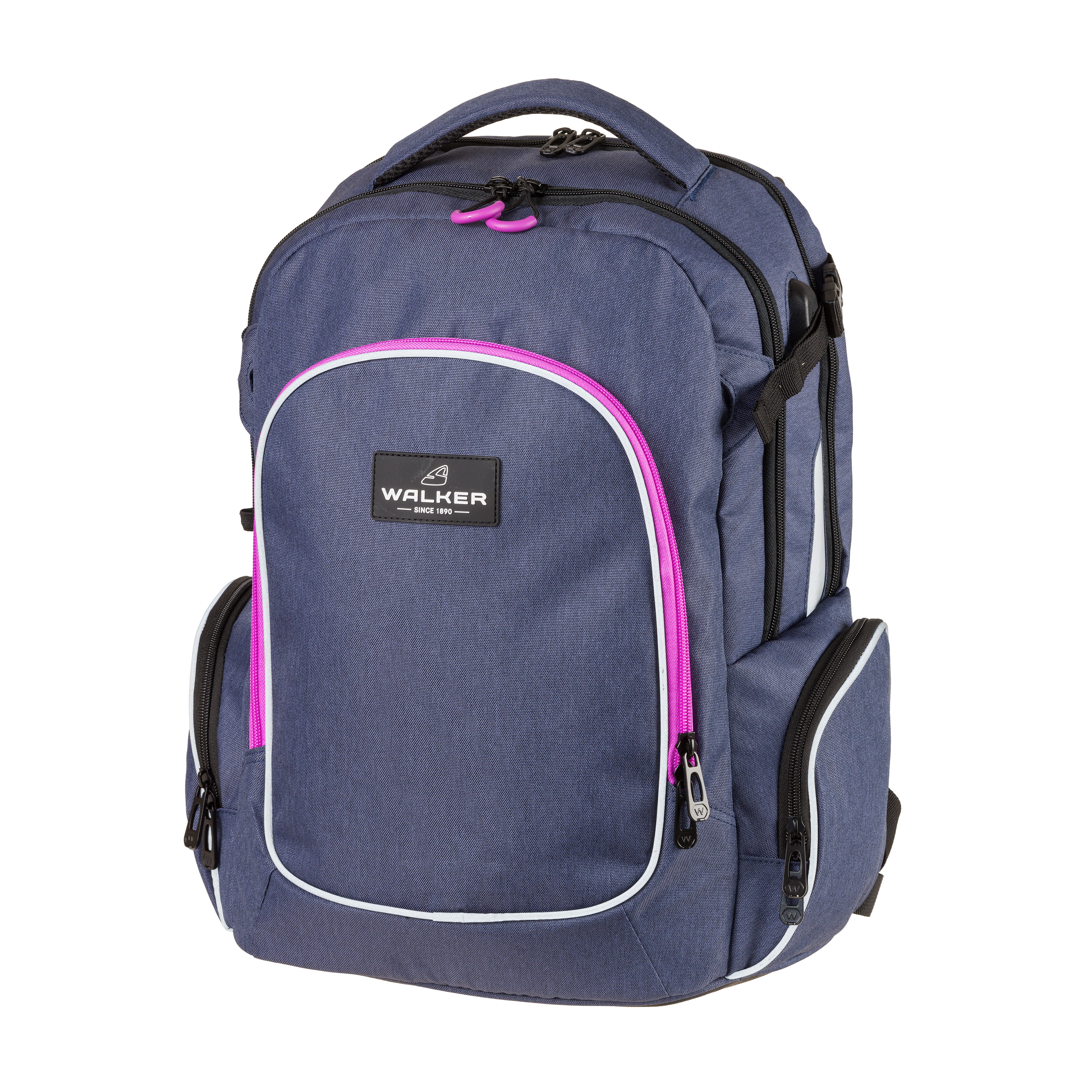 Schneiders Rucsac Campus Evo Albastru-roz Walker