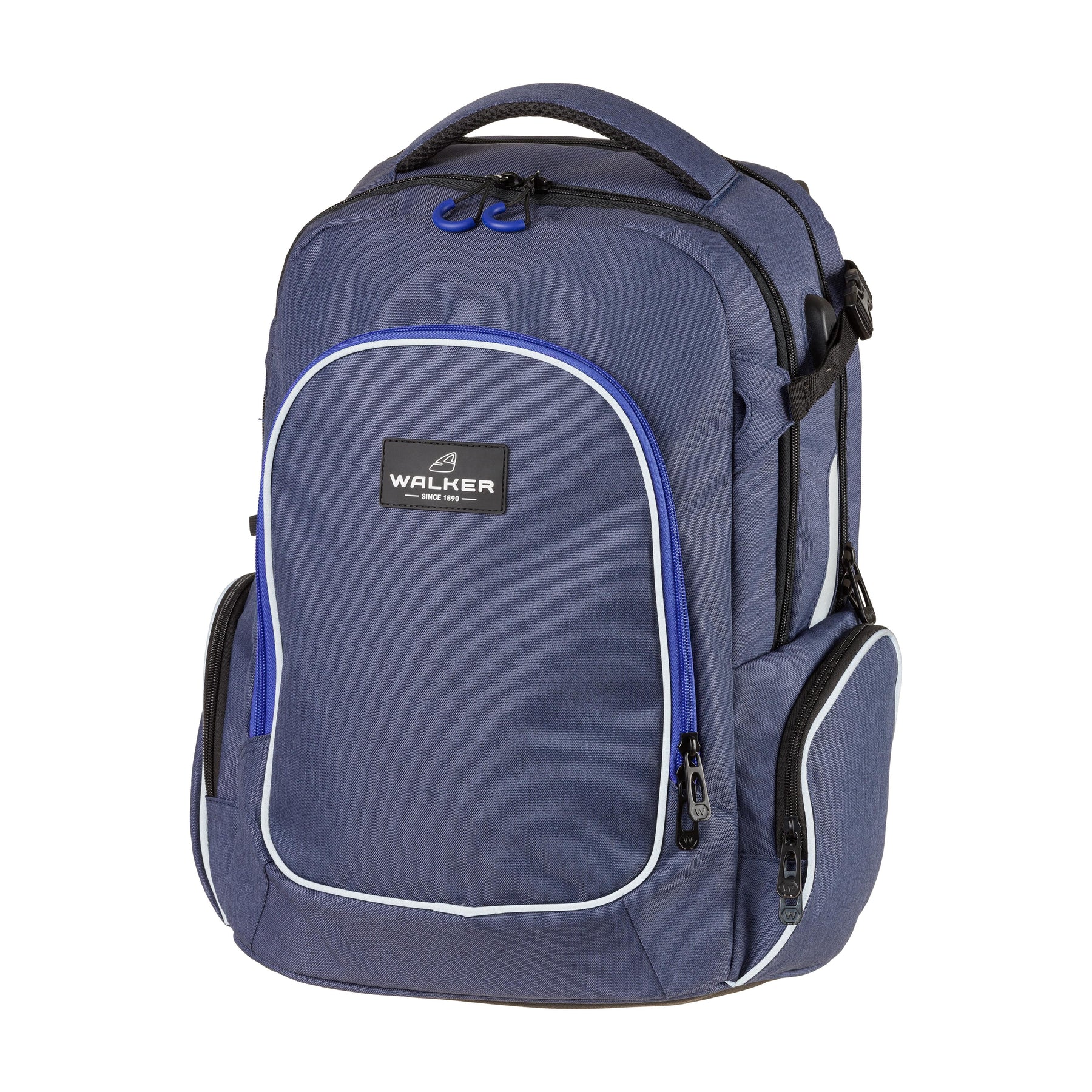 Rechizite Școlare - Rucsac campus wizzard albastru-bleu walker