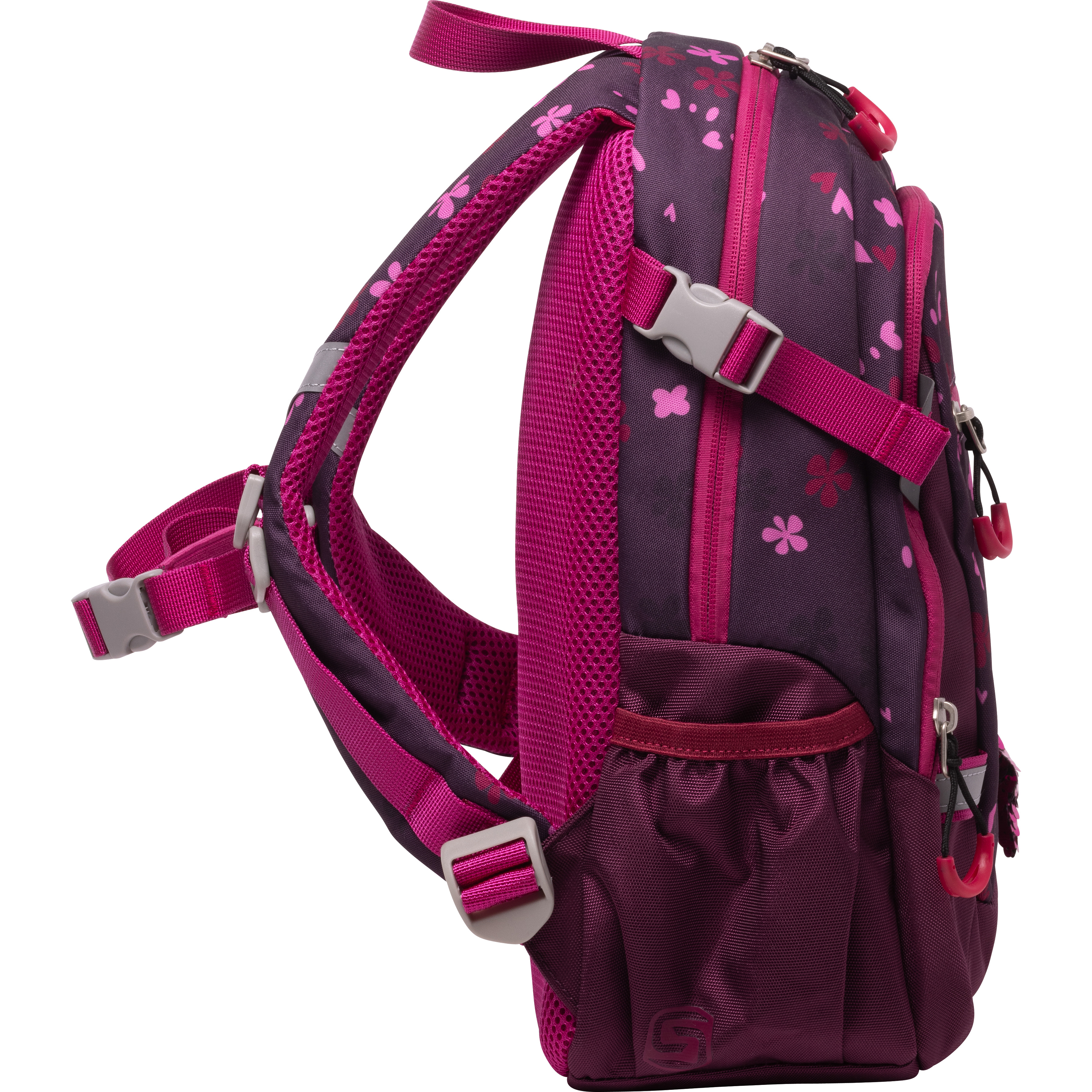 Rucsac cls pregatitoare berry blossom visiniu schneiders [1]