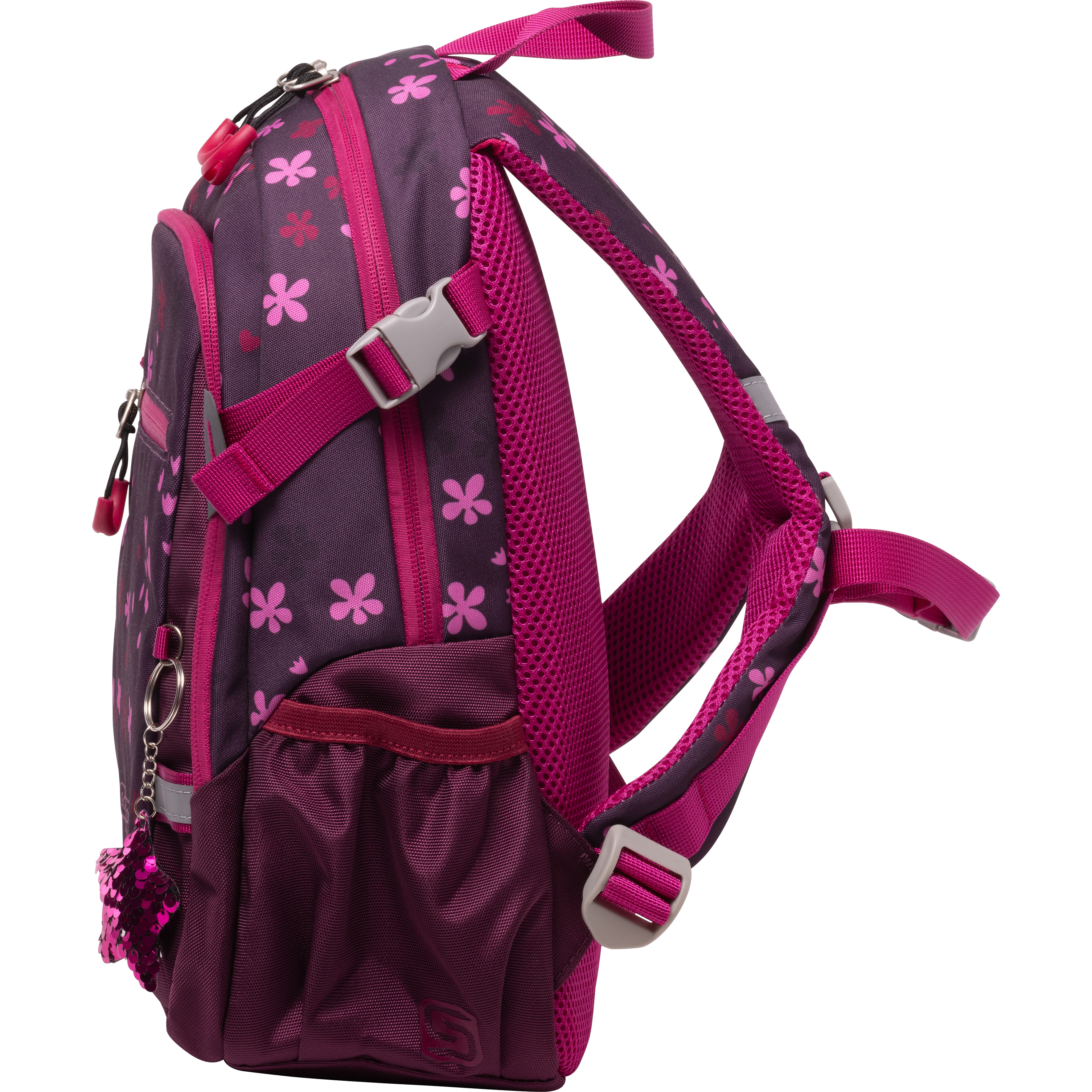 Rucsac cls pregatitoare berry blossom visiniu schneiders [2]