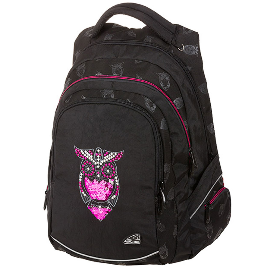 Schneiders Rucsac Fame Night Owl Negru Walker