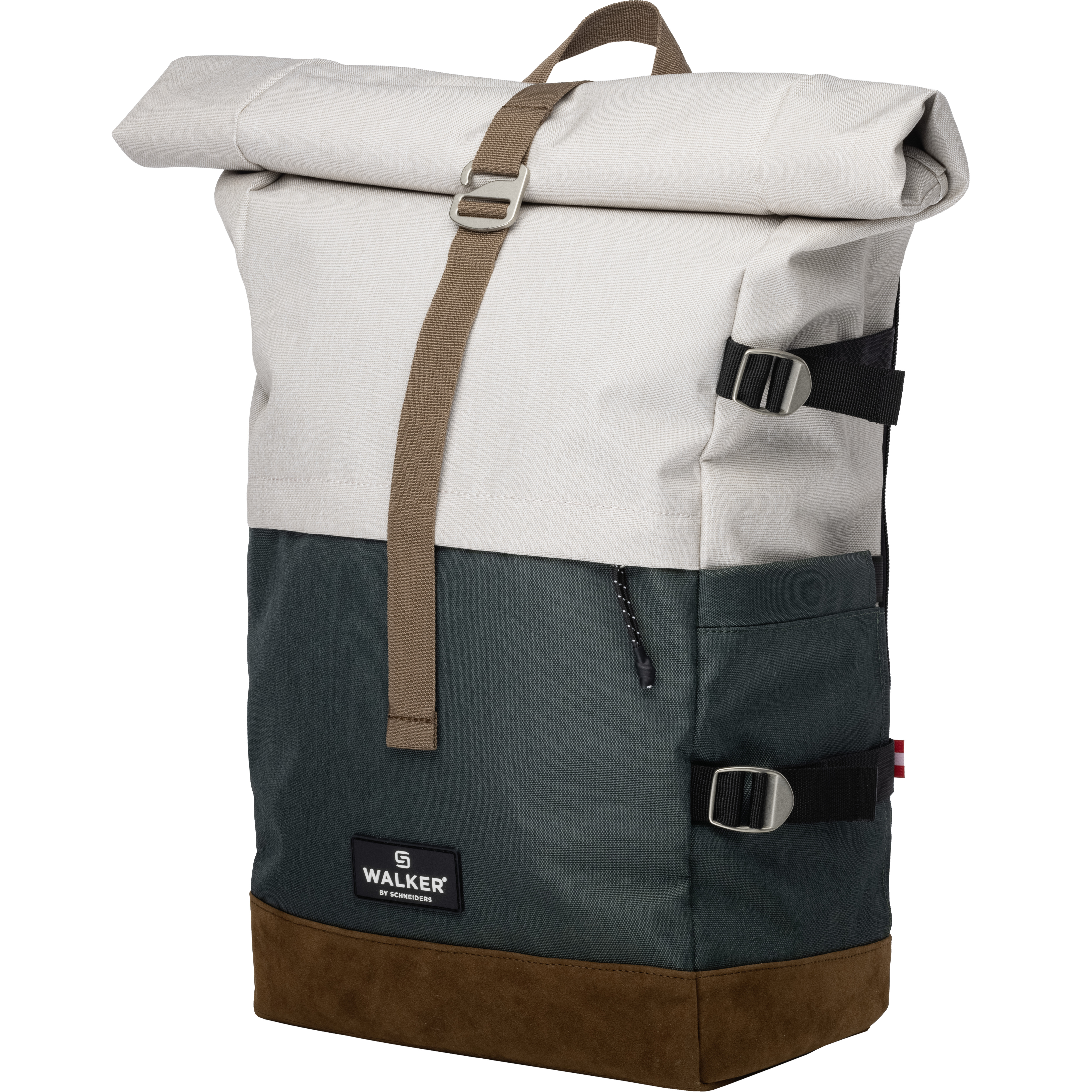 Schneiders Rucsac Rollup Bicolor Crem Popcorn-verde Walker