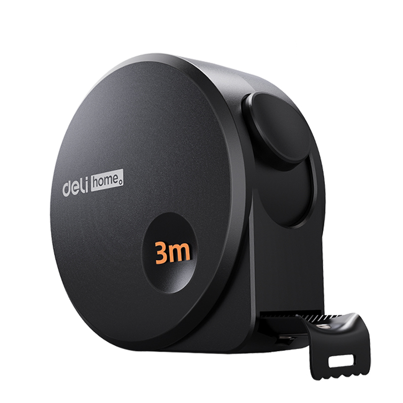 Rechizite Școlare - Ruleta otel 3m*16mm home series neagra deli