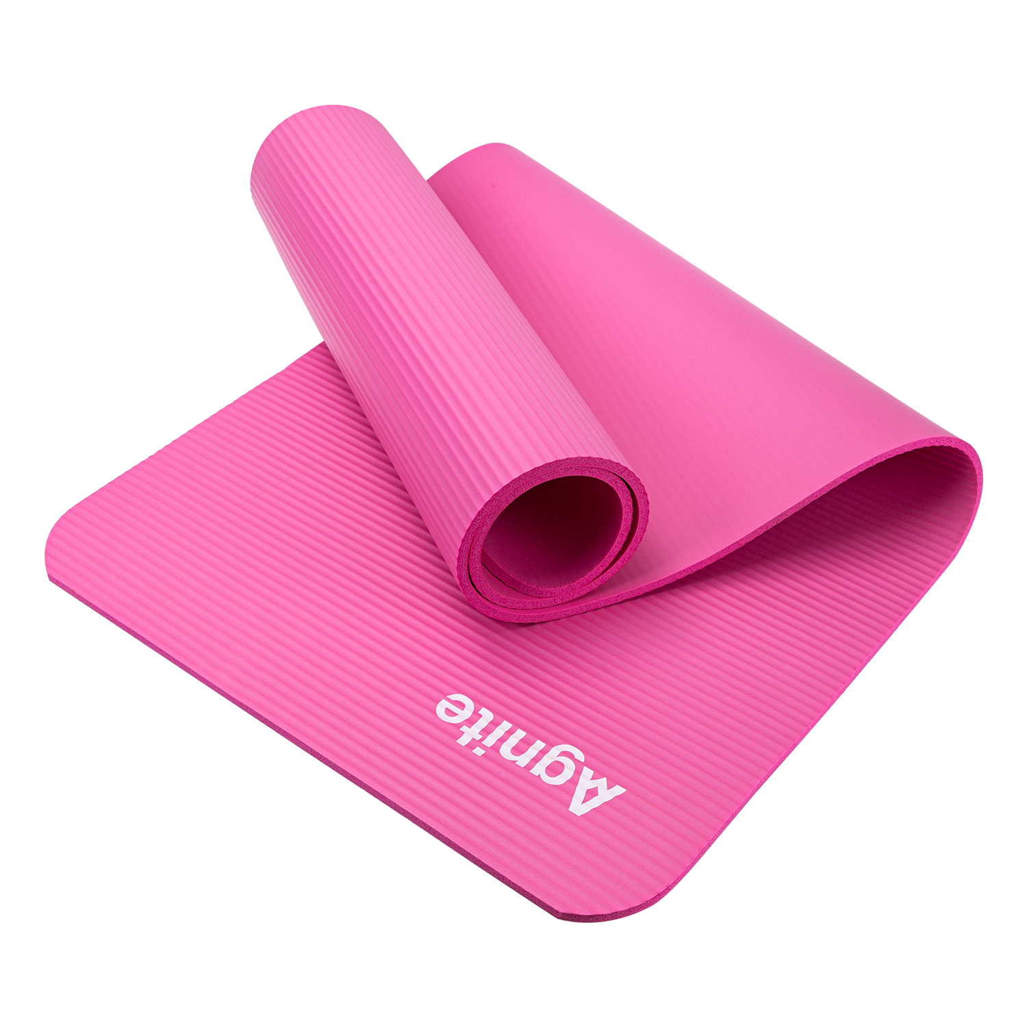 Saltea yoga 183*61*1 cm + husa transport agnite roz deli