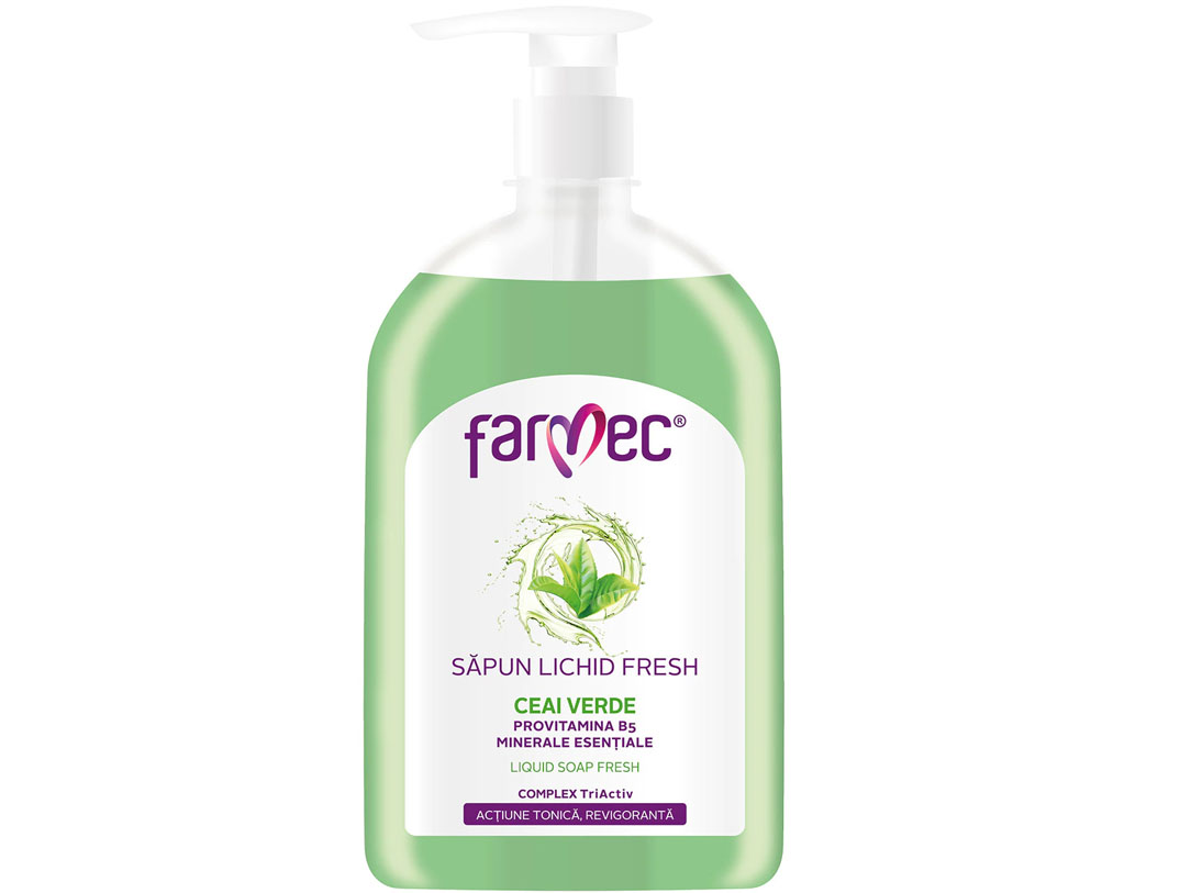 Sapun lichid 500ml fresh farmec