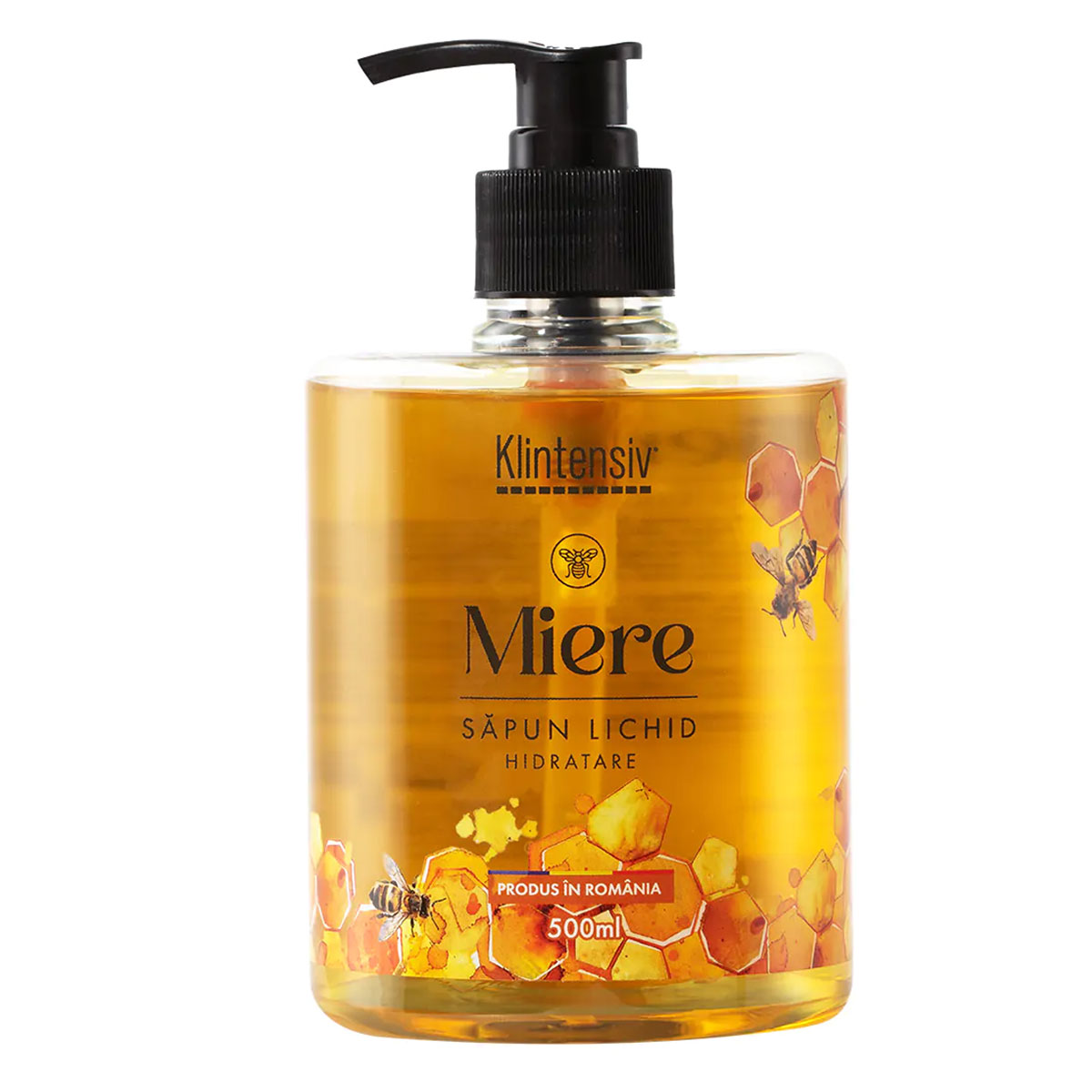 Sapun lichid 500ml miere klintensiv