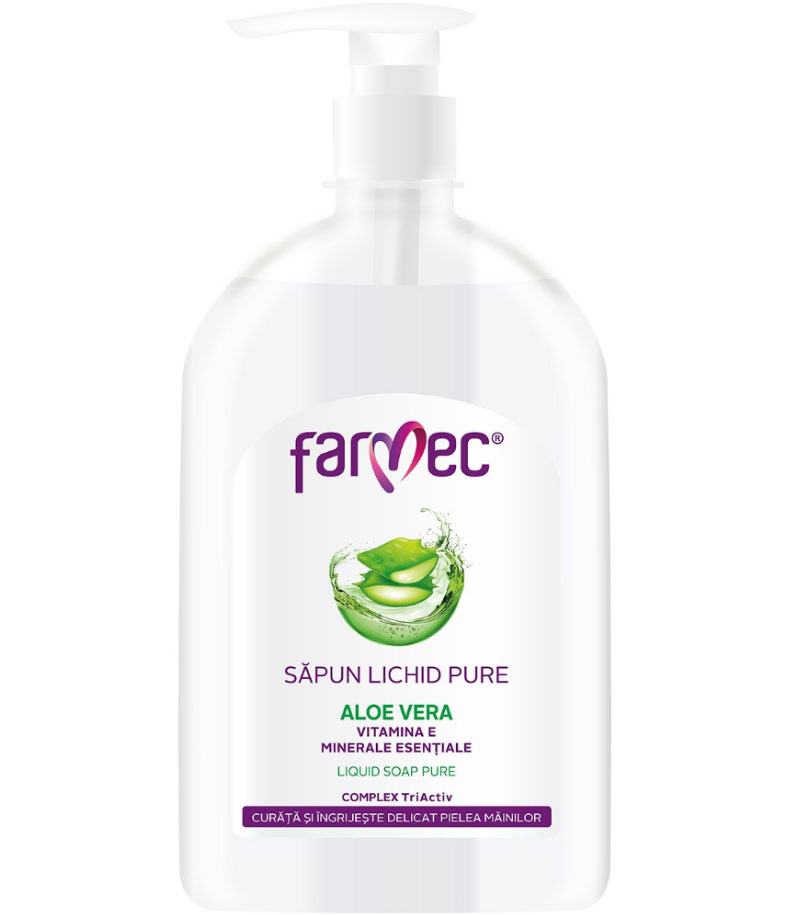Sapun lichid 500ml pure farmec