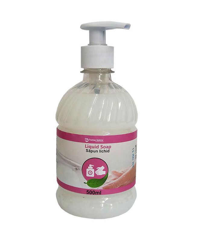 Sapun lichid 500ml cu pompita sviz thomas maister