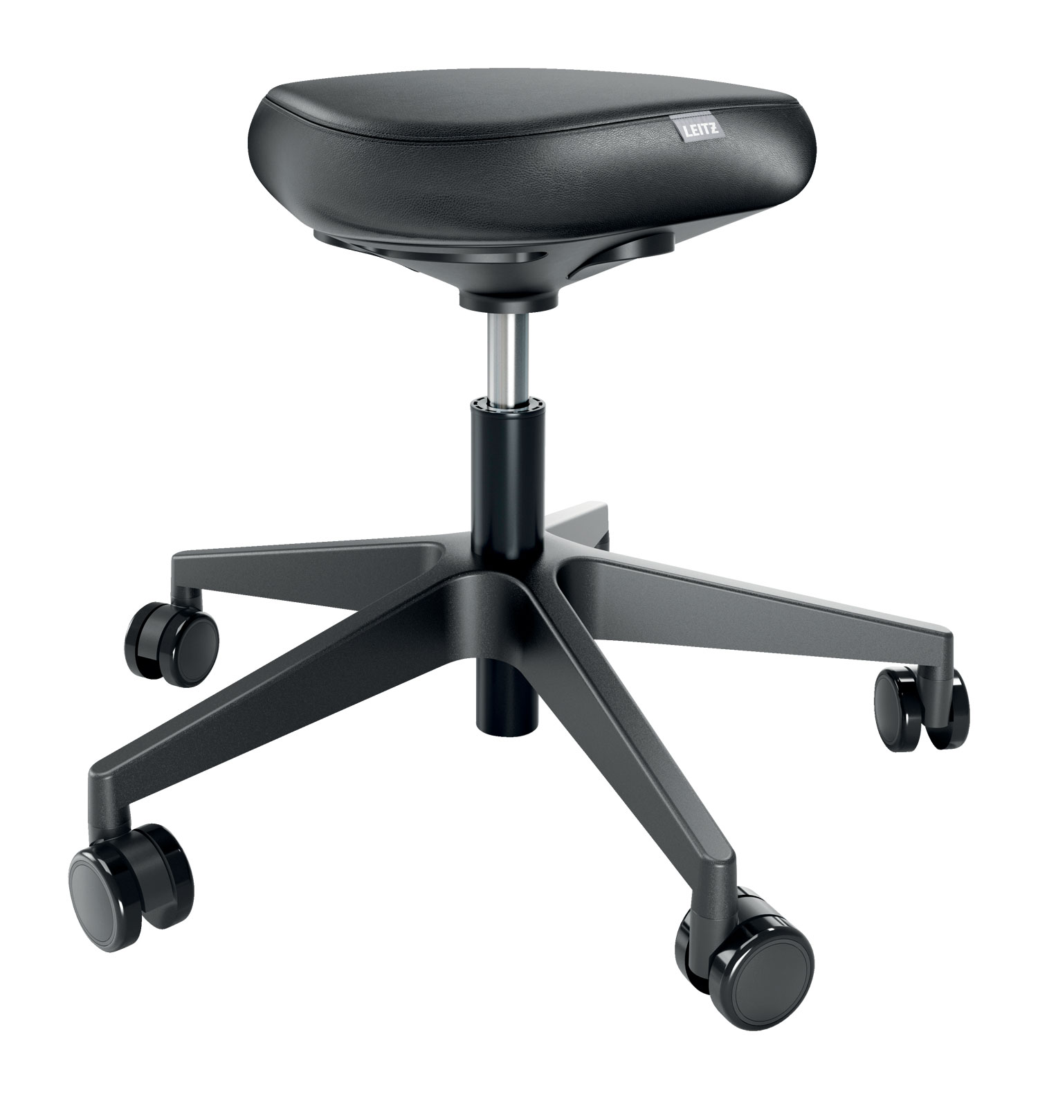 Scaun Ergonomic Pt Pozitie Sezut/In Picioare Negru Leitz