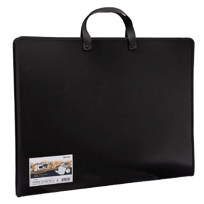 Servieta Pp Pentru Portofoliu Pictura 590X460X35MM Neagra Deli