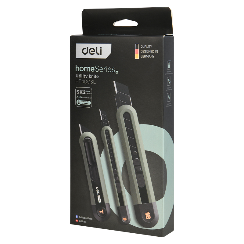 Ambalare și etichetareArticole pentru tăiere - Set 3 cuttere verzi home series deli