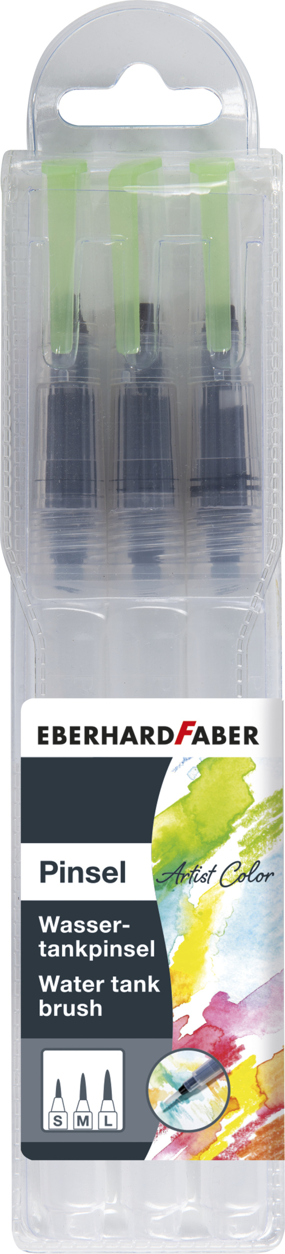 Set 3 Pensule Cu Rezervor Eberhard Faber