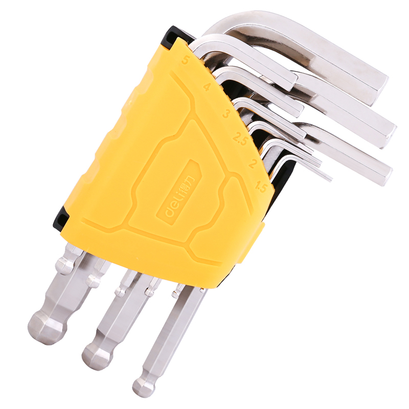 Set 9 Buc Chei Imbus Cap Sferic Deli