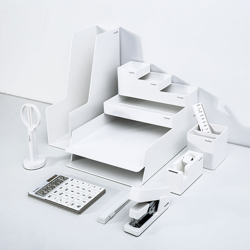 Set Birou Premium 14 Piese Alb Nusign Deli