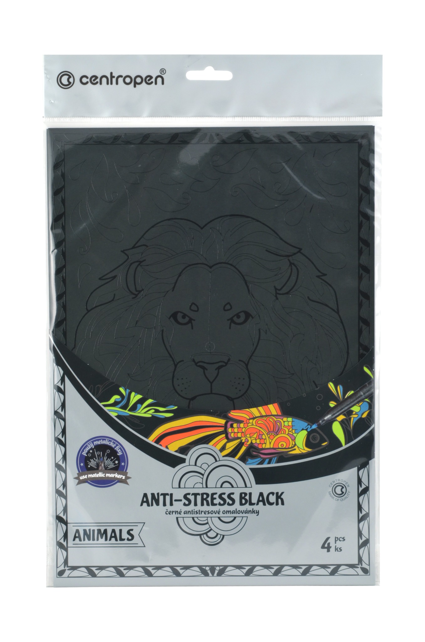Set Coli Desen Anti-stress Animals 4/Set Centropen