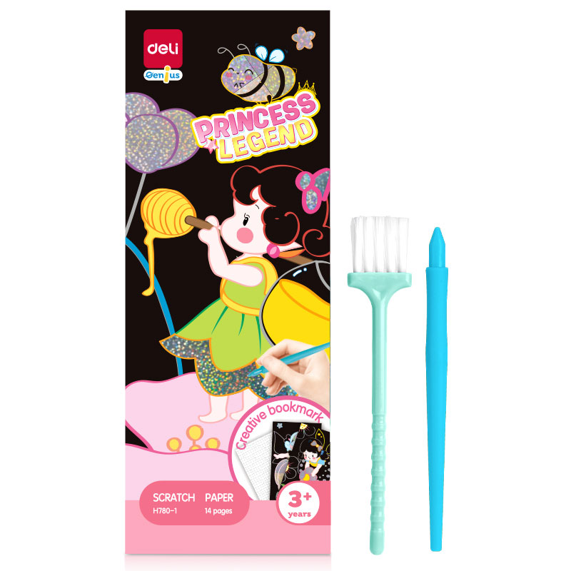 Set creativ 14 semne de carte carton razuibil printese deli [1]