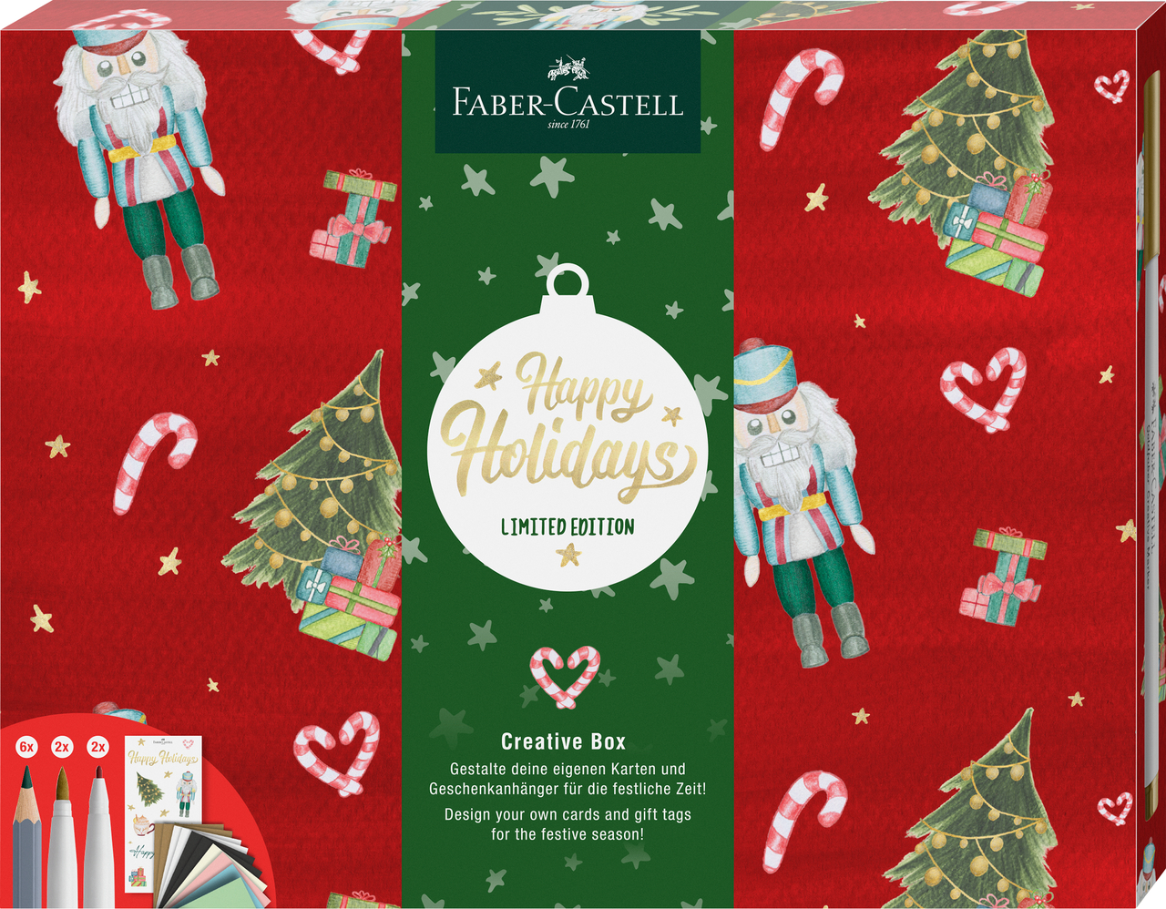 Set Creativ Goldfaber Happy Holidays Limited Edition Faber-castell