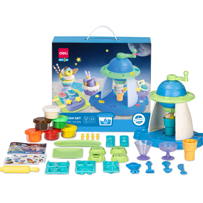 Set Creativ Plastilina + 23 Accesorii Fabrica De Dulciuri Deli