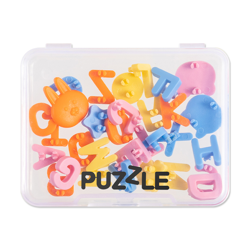 Set Puzzle 32 Piese Litere Pentru Pix Cu Gel Nusign