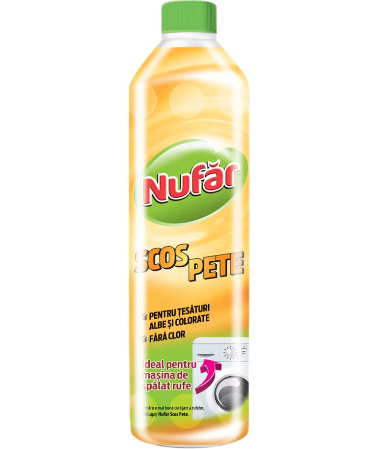 Solutie Pentru Scos Pete 1L Nufar Farmec