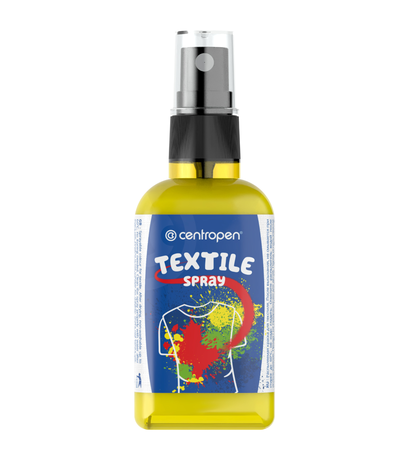 Spray Textil 110ML Galben Centropen