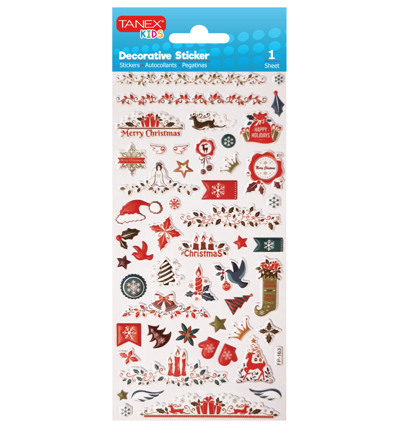 Sticker Puffy TNX-25126 Tanex