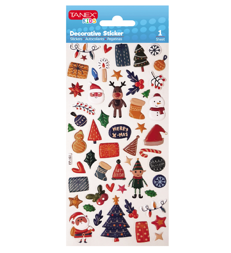 Sticker Puffy TNX-25127 Tanex