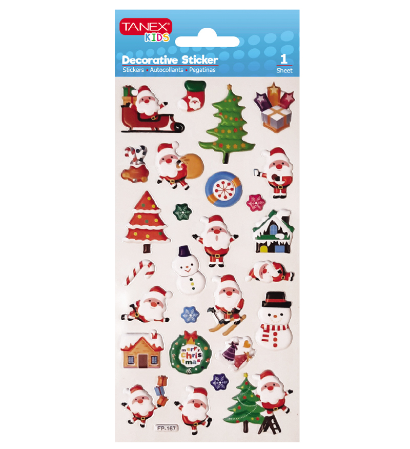 Sticker Puffy TNX-25130 Tanex
