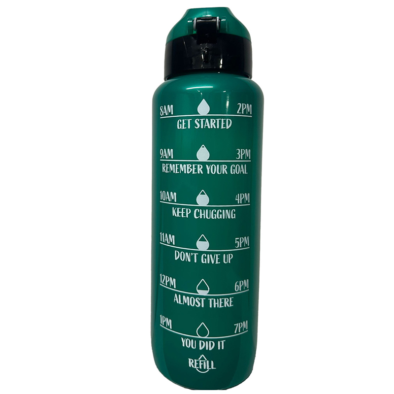 Sticla apa tritan 1000ml cu deschidere automata si maner transport t-0103 noki