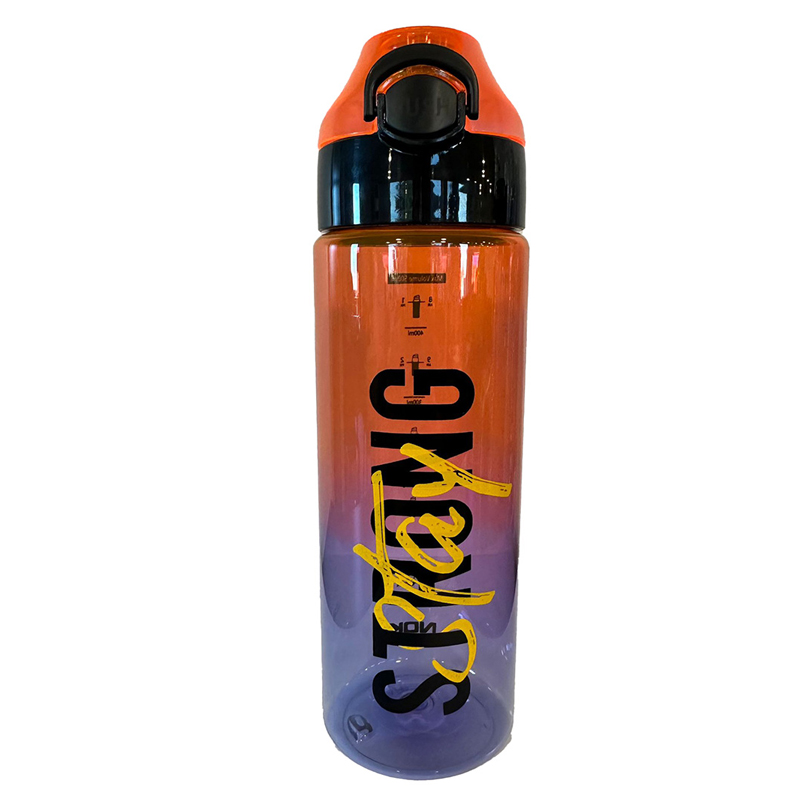 Sticla apa tritan 800ml cu deschidere automata si maner transport t-0104 noki