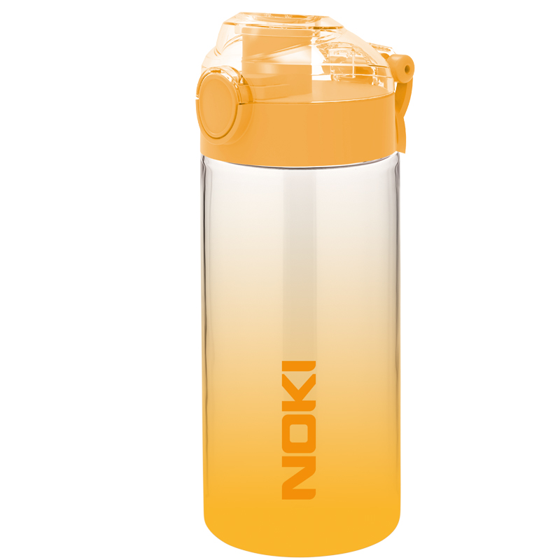 Sticla apa tritan soft touch 500ml cu deschidere automata si maner transport t0109 noki