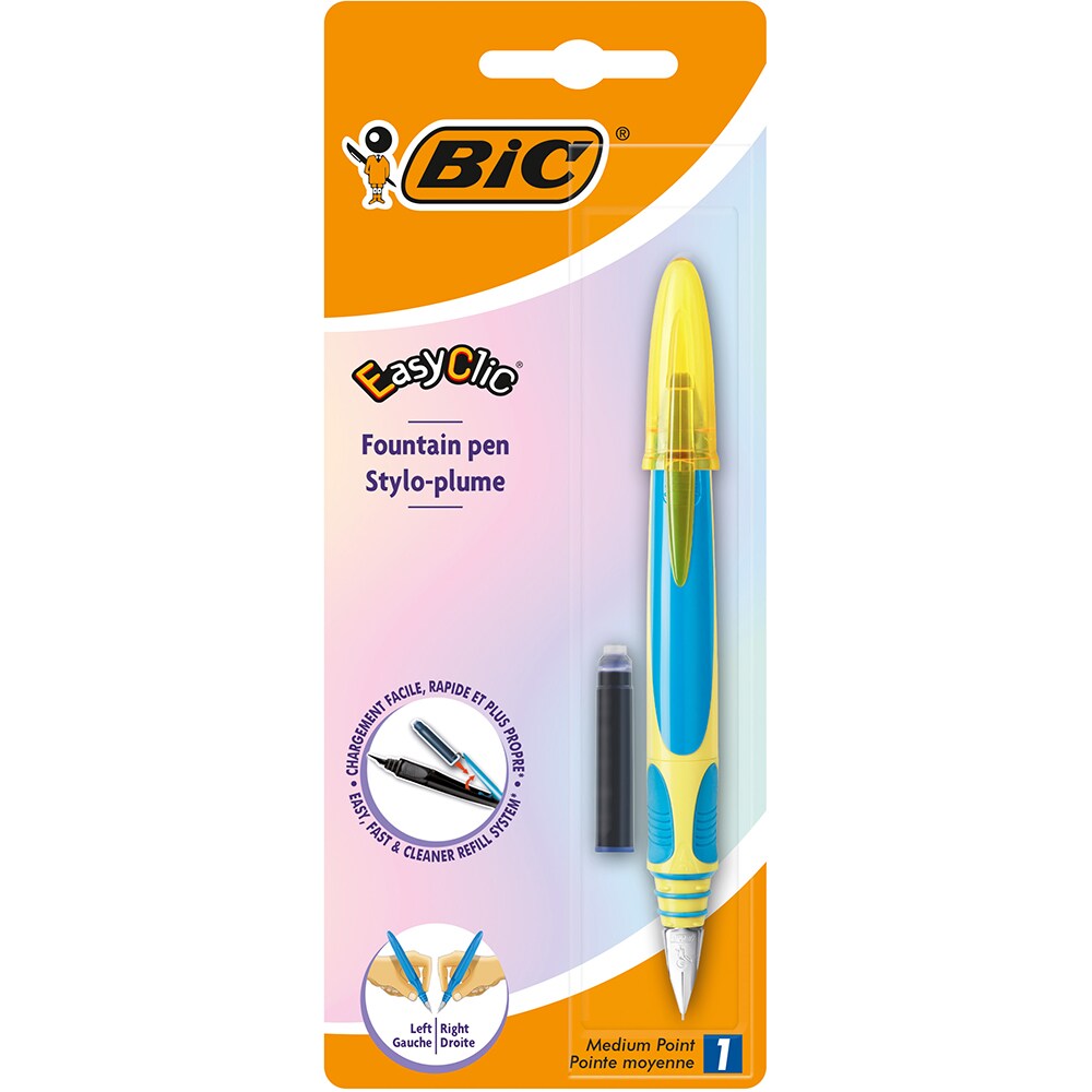 Stilou easy click standard blister bic [2]
