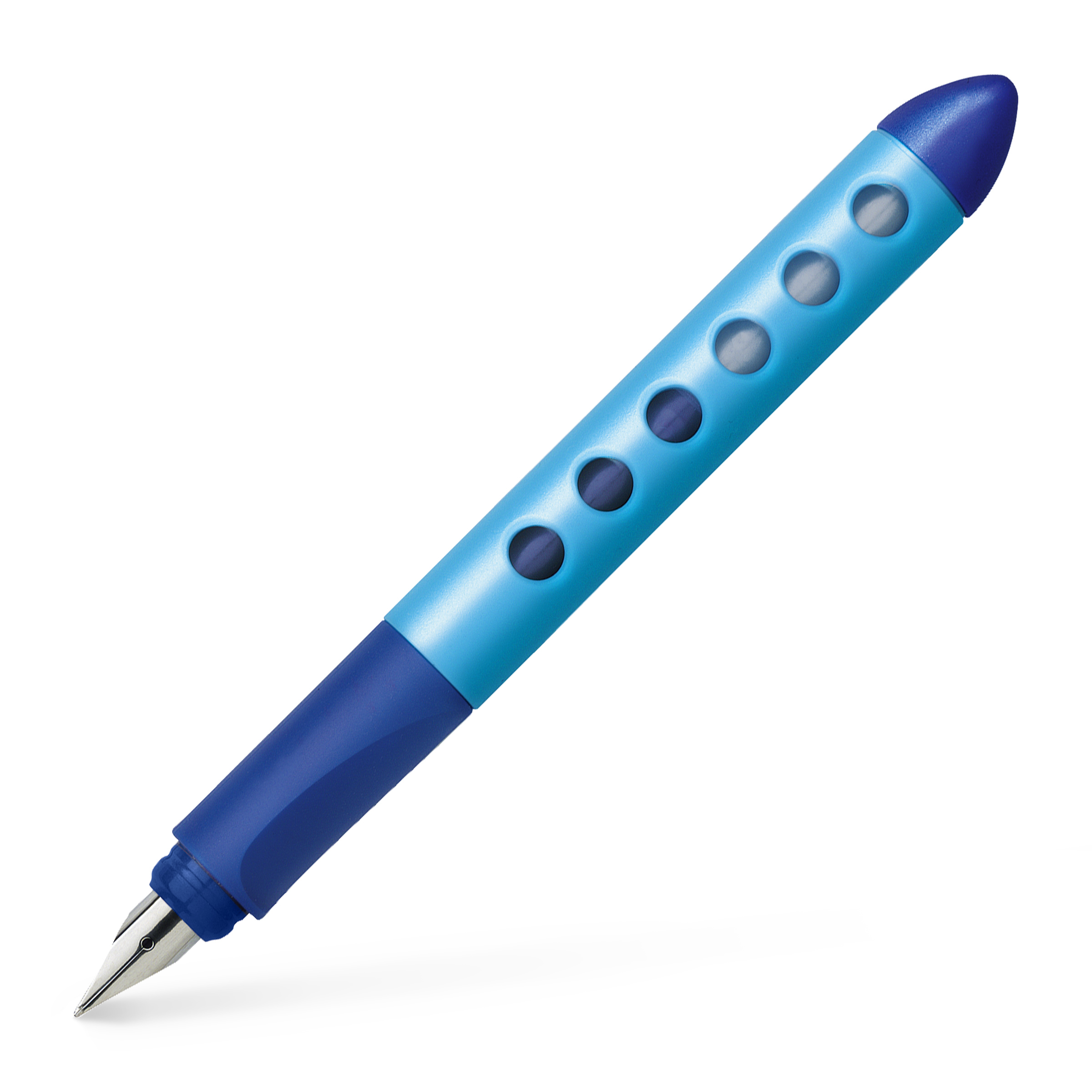Rechizite Școlare - Stilou scolar scribolino albastru stangaci faber-castell
