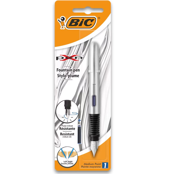 Rechizite Școlare - Stilou xpen chrome silver blister bic