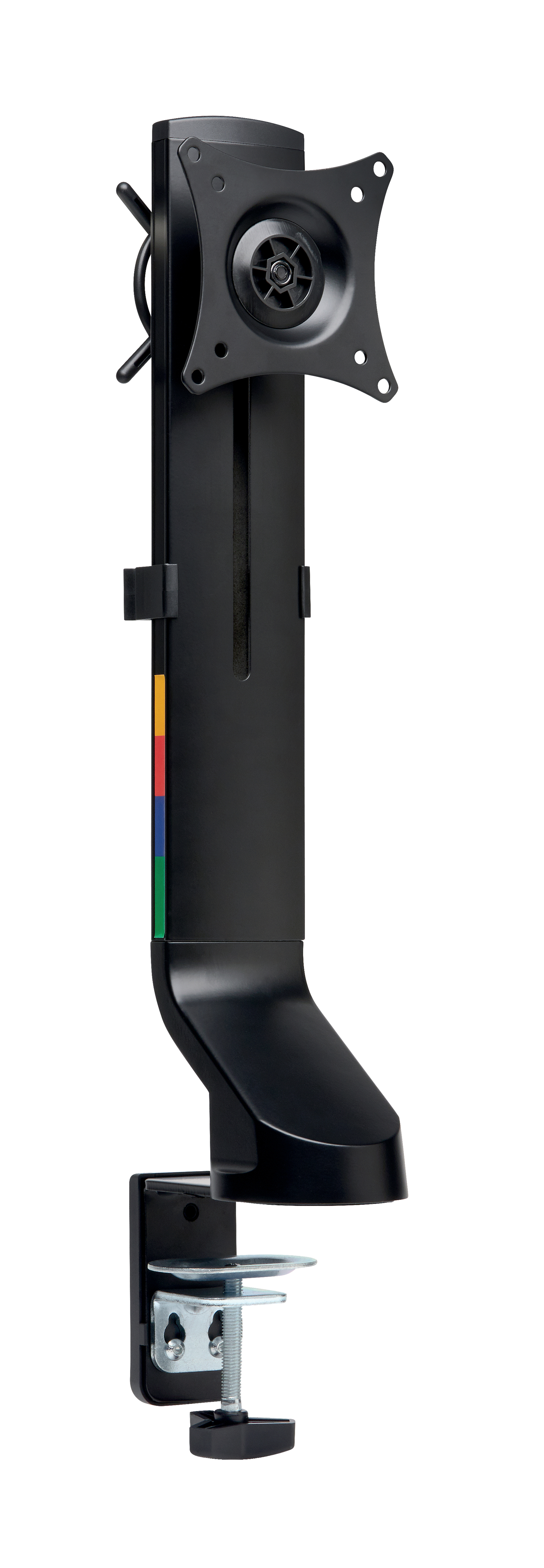 Suport Monitor Smartfit Brat Ajustabil Fixare Pe Birou Negru Kensington