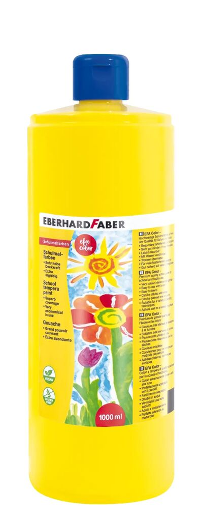 Tempera 1000 Ml Galbena Eberhard Faber