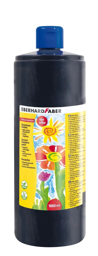 Tempera 1000 Ml Neagra Eberhard Faber