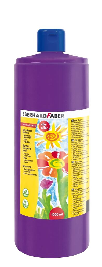Tempera 1000 Ml Violet Eberhard Faber