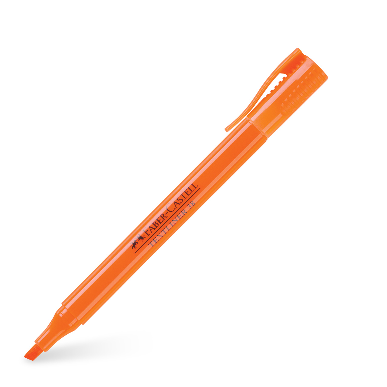 Textmarker Portocaliu 38 Faber-castell