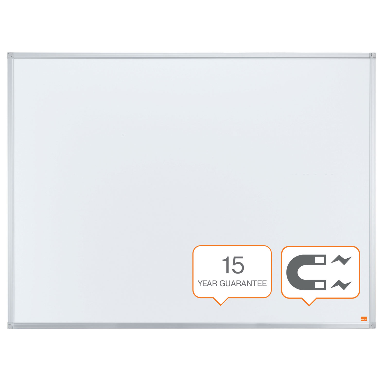 Whiteboard magnetic 120 x 90 cm essentials nobo [1]