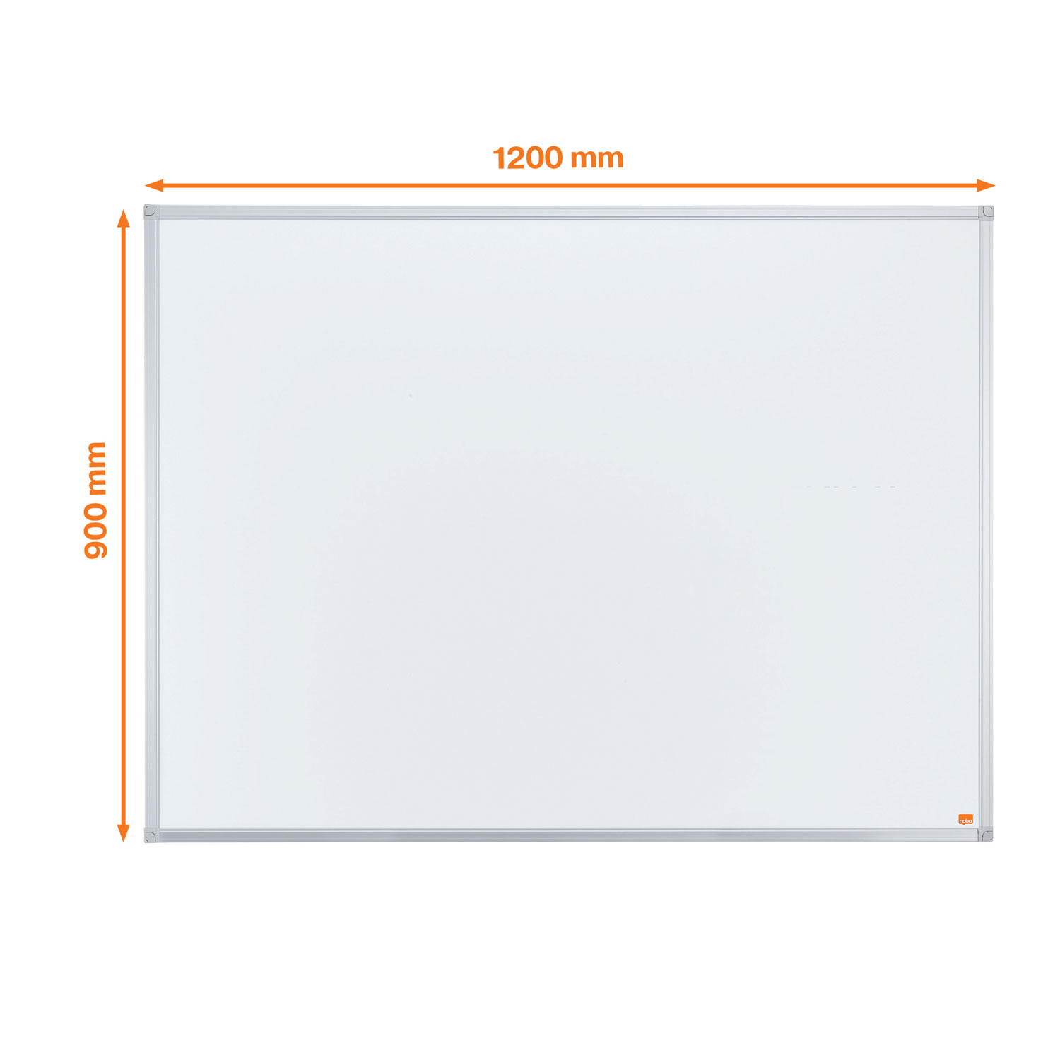 Whiteboard magnetic 120 x 90 cm essentials nobo [2]