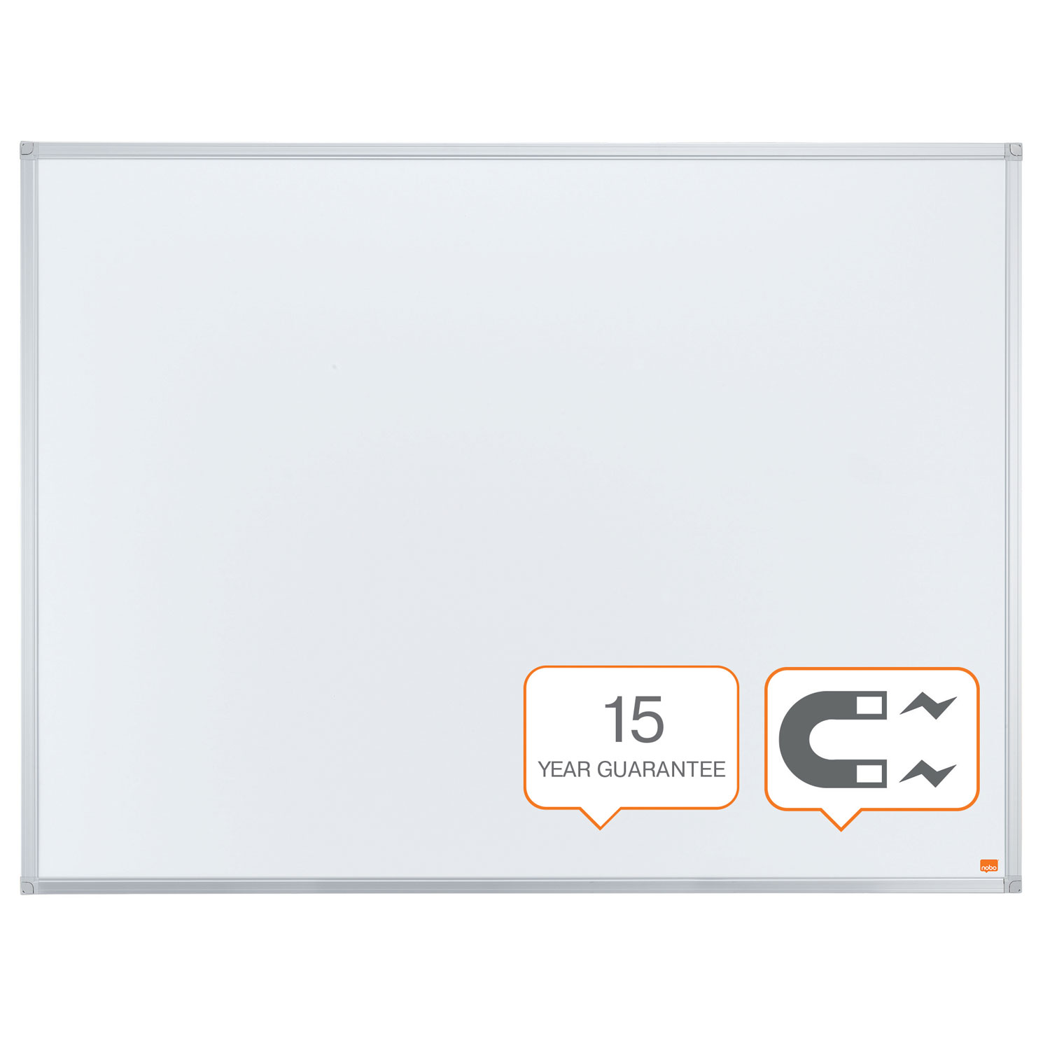 Whiteboard magnetic 150 x 100 cm essentials nobo [1]