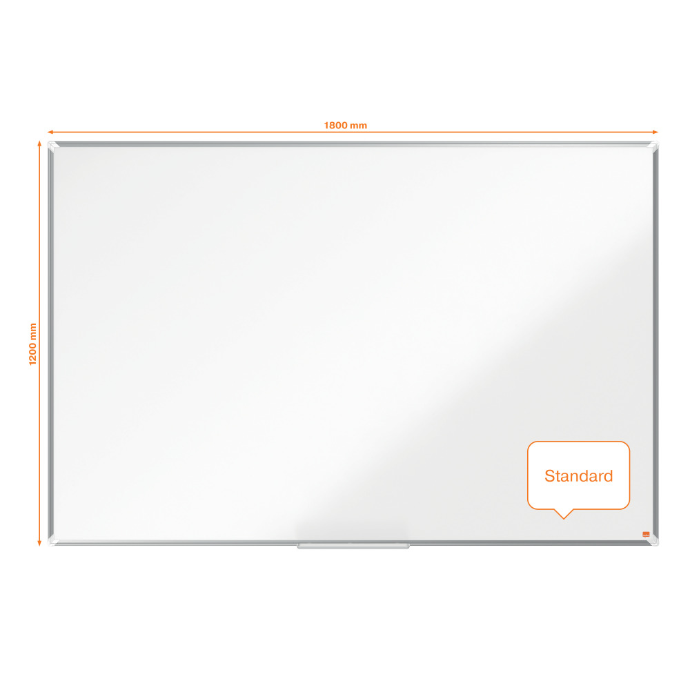 Whiteboard magnetic otel lacuit 120*180cm premium plus nobo [2]